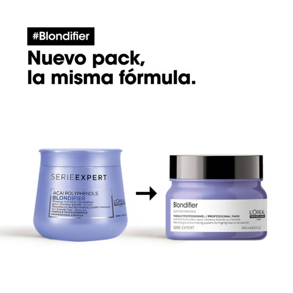 Blondifier Mascara x 500ml. SERIE EXPERT LOréal Professionnel - Imagen 2