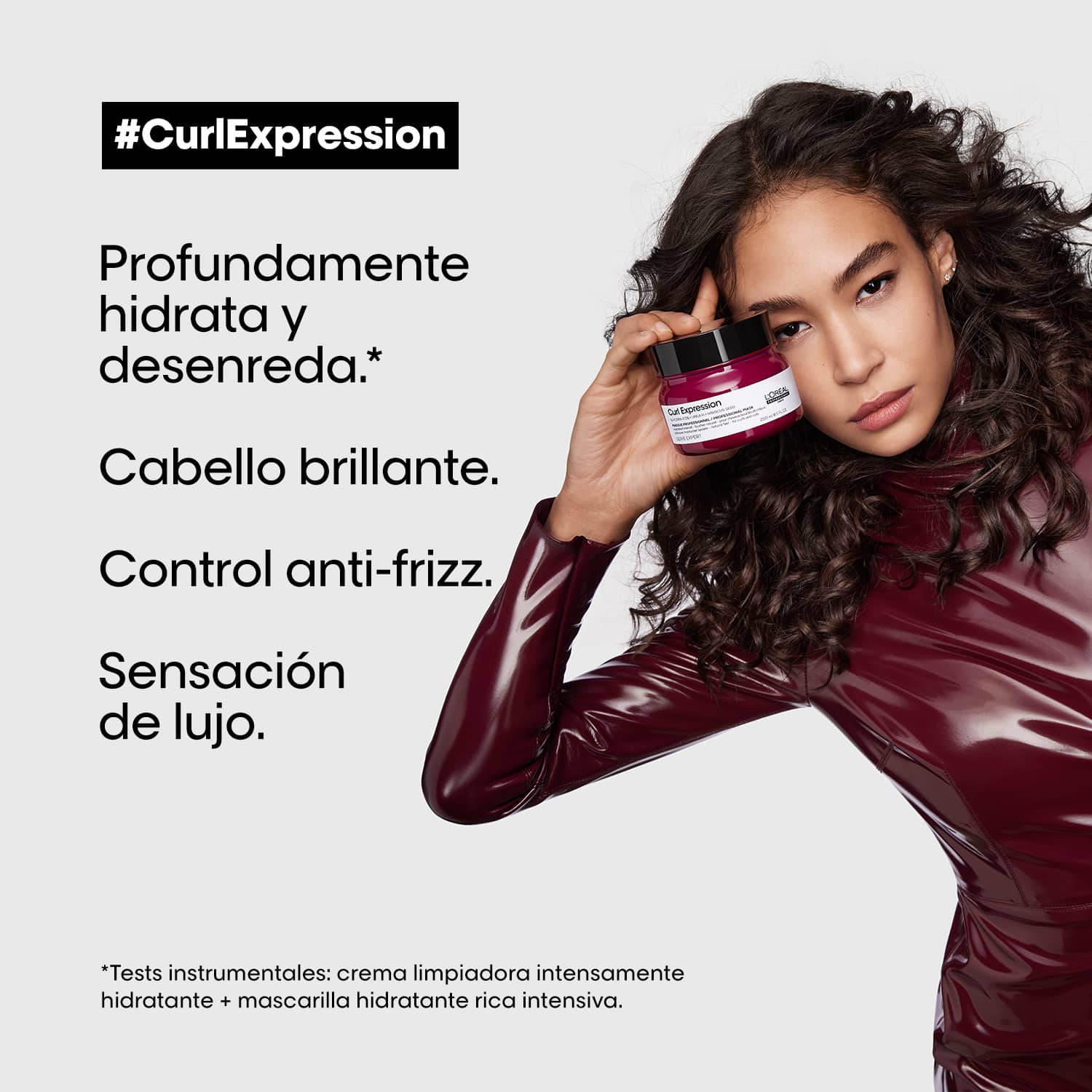 Shampoo y Mascara Curl Expression Chico. SERIE EXPERT LOréal