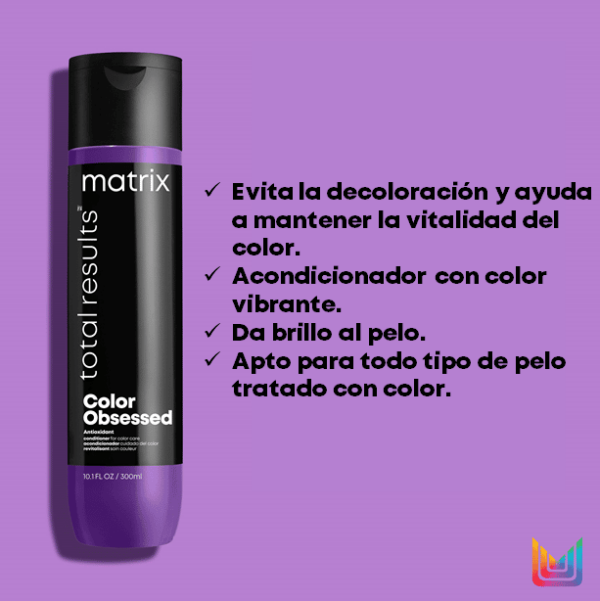 Acondicionador Color Obsessed x 300ml. Total Results Matrix - Imagen 3