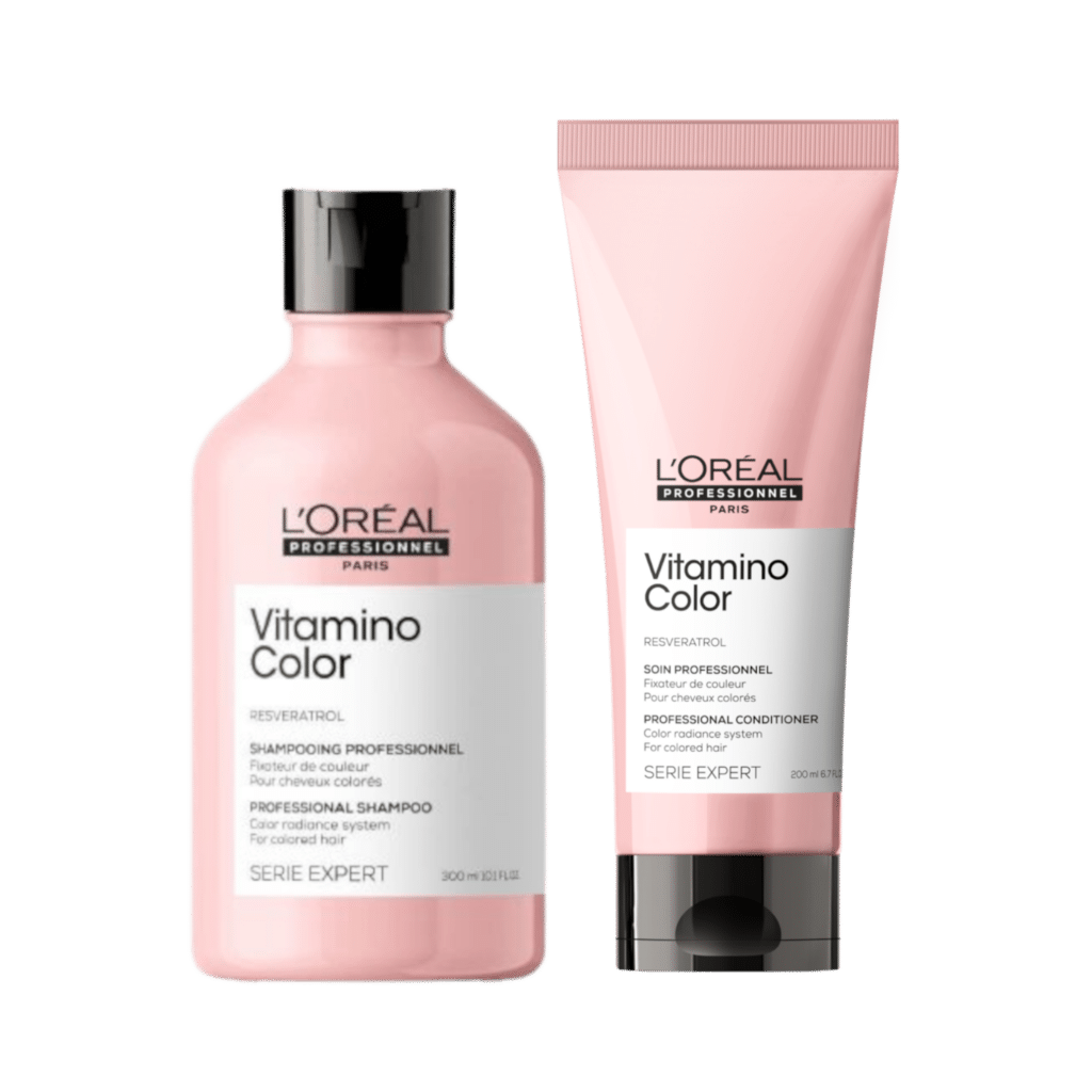 Kit Vitamino Color Shampoo y Acondicionador SERIE EXPERT Chico. LOréal
