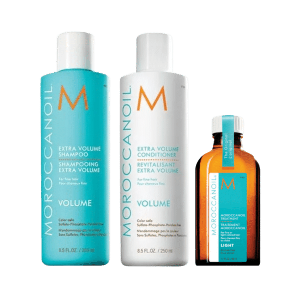 Moroccanoil- sh y aco volume y tra lig 50