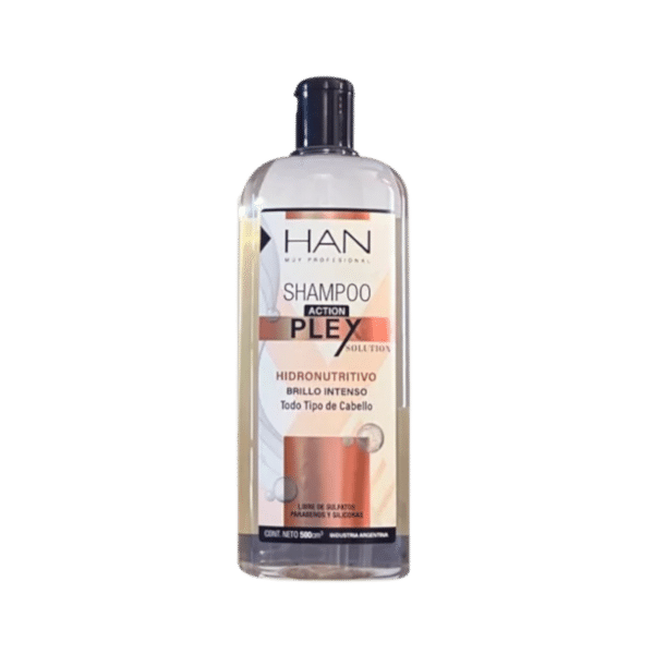 Shampoo Hidronutritivo Brillo Intenso Action Plex HAN x 500ml
