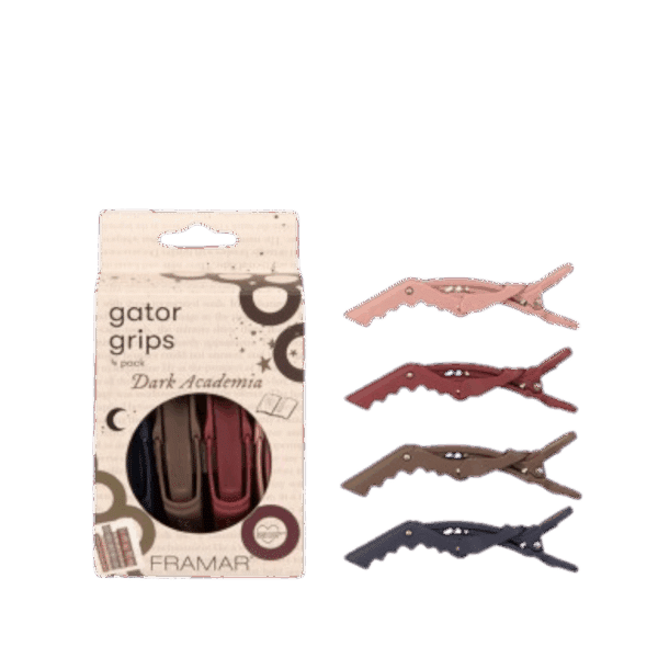 Gator Grips Dark Academia Pinzas Cocodrilo Framar X 4