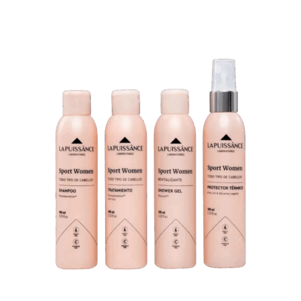 Kit Sport Woman La Puissance Con Estuche 4 Unidades X 100ml - Imagen 2